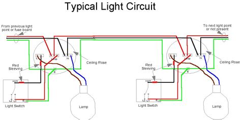 lighting circuit wiring diagram